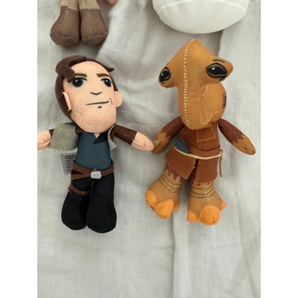 Star Wars Scenez Seven20 Mini Plush Lot of 4 Han Solo R2D2 Mon Calamari Ithorian